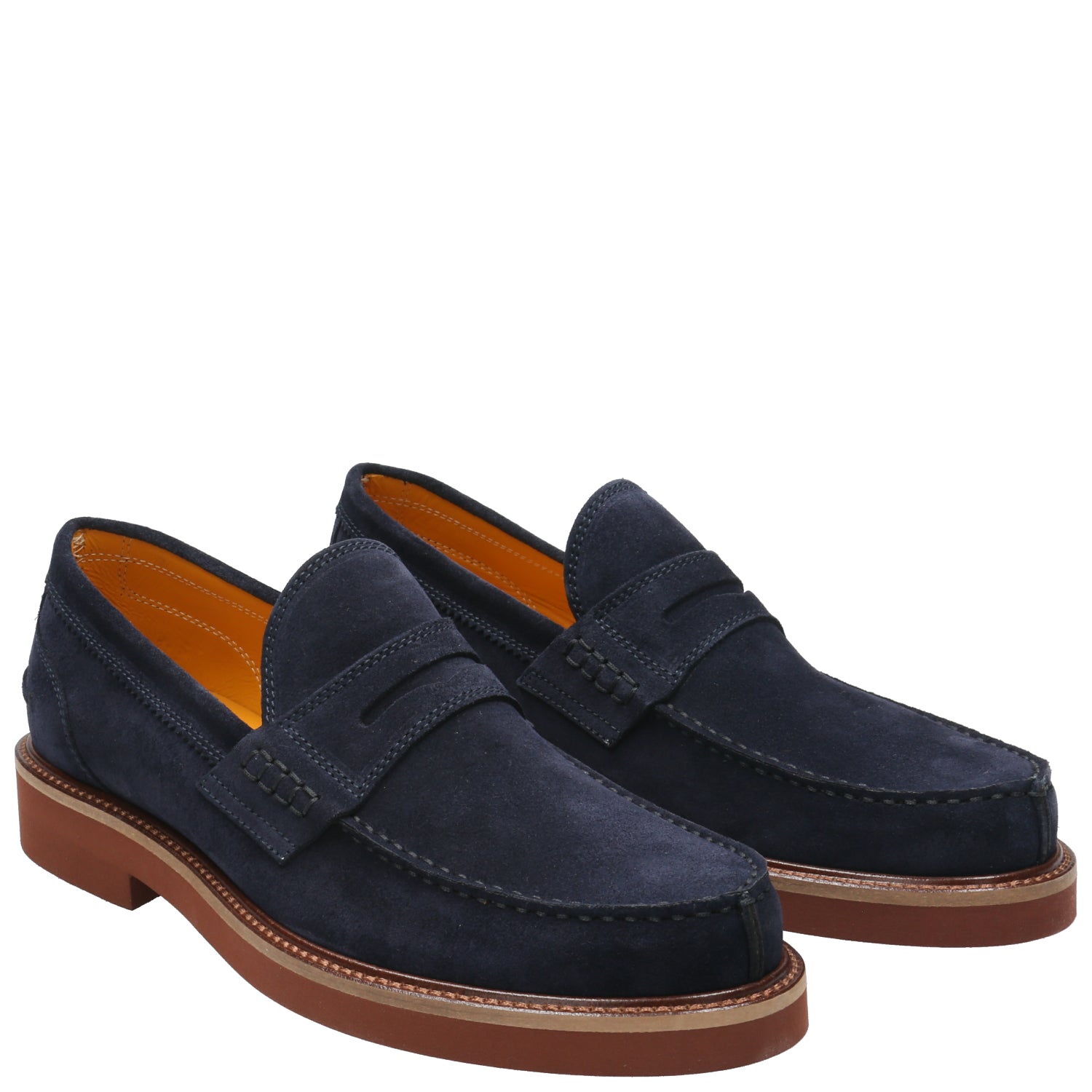 Mocasín Tiber 'Made In Italy' H Azul Hombre 7