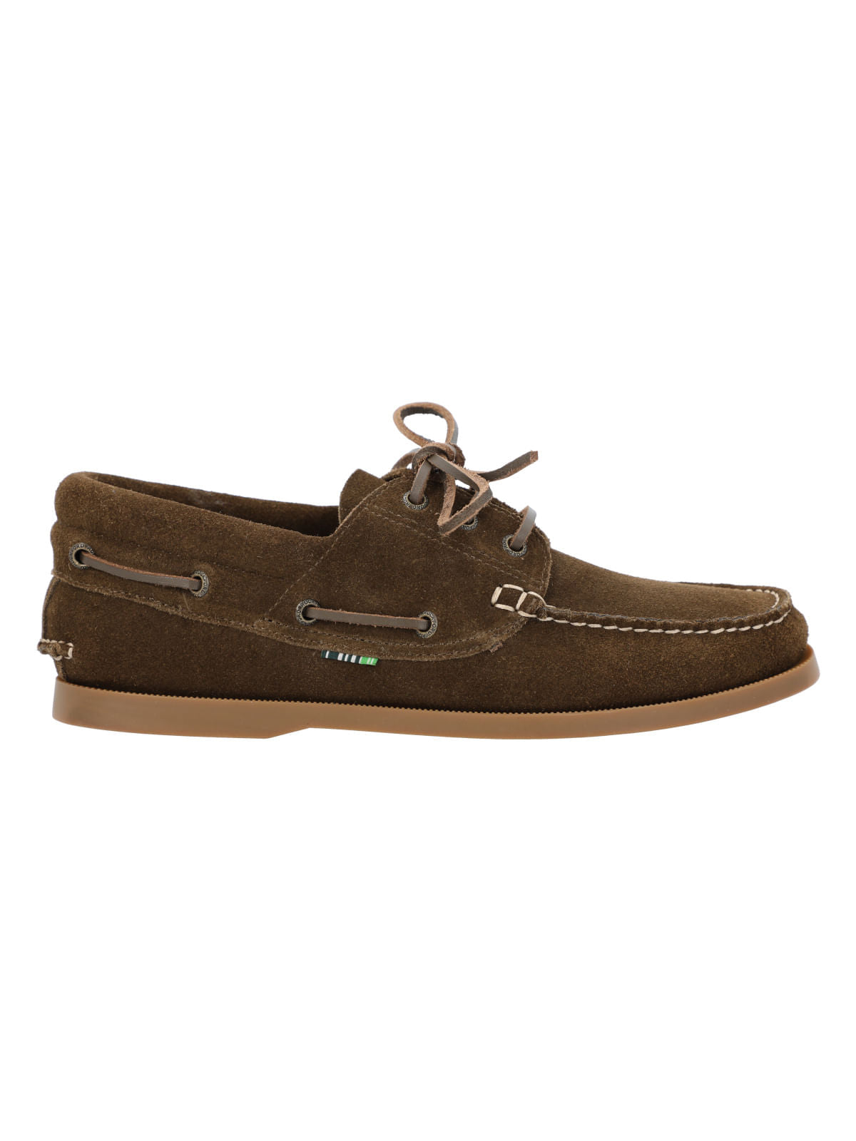 Mocasin H Boat Sider Olive Hombre 1