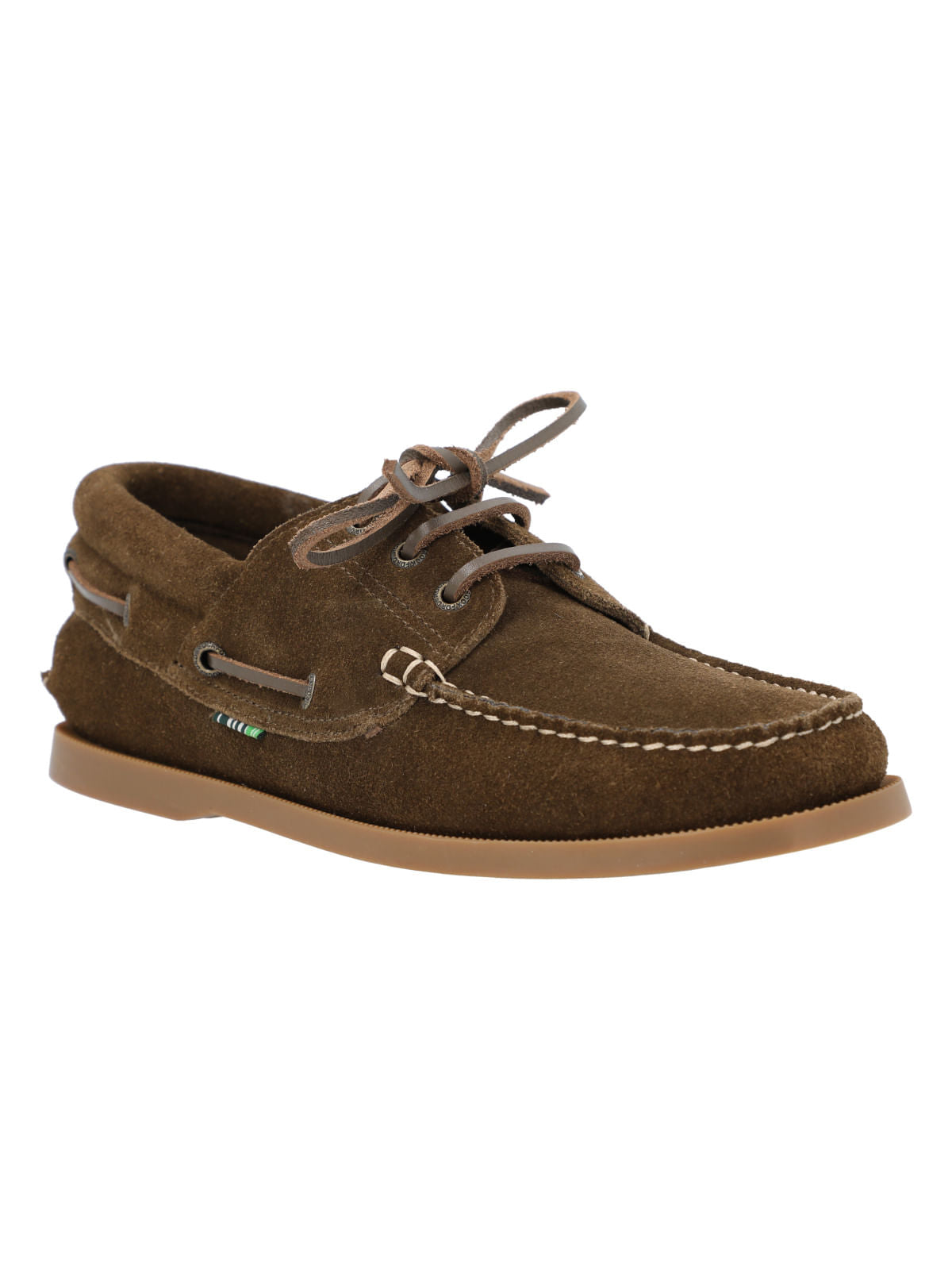 Mocasin H Boat Sider Olive Hombre 2