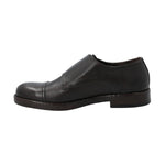Zapato Double Monk Strap Fredy 'Made In Italy' H Marron Hombre 5