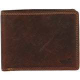 Billetera H TC Simple Cuero Marron Hombre 1