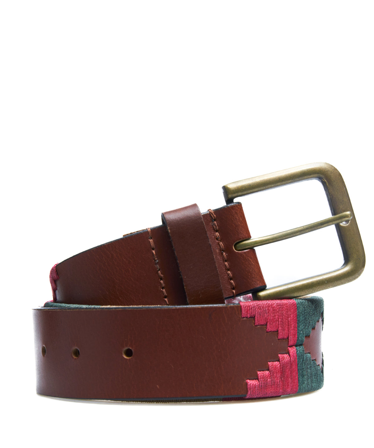 Cinturón H RF Tzeltal Marron Hombre 1