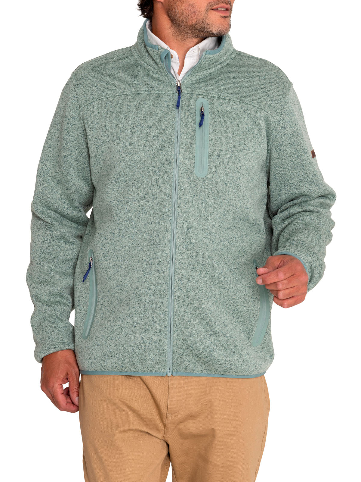 Saco Fleece H F/Z Arizona Loden Hombre 4
