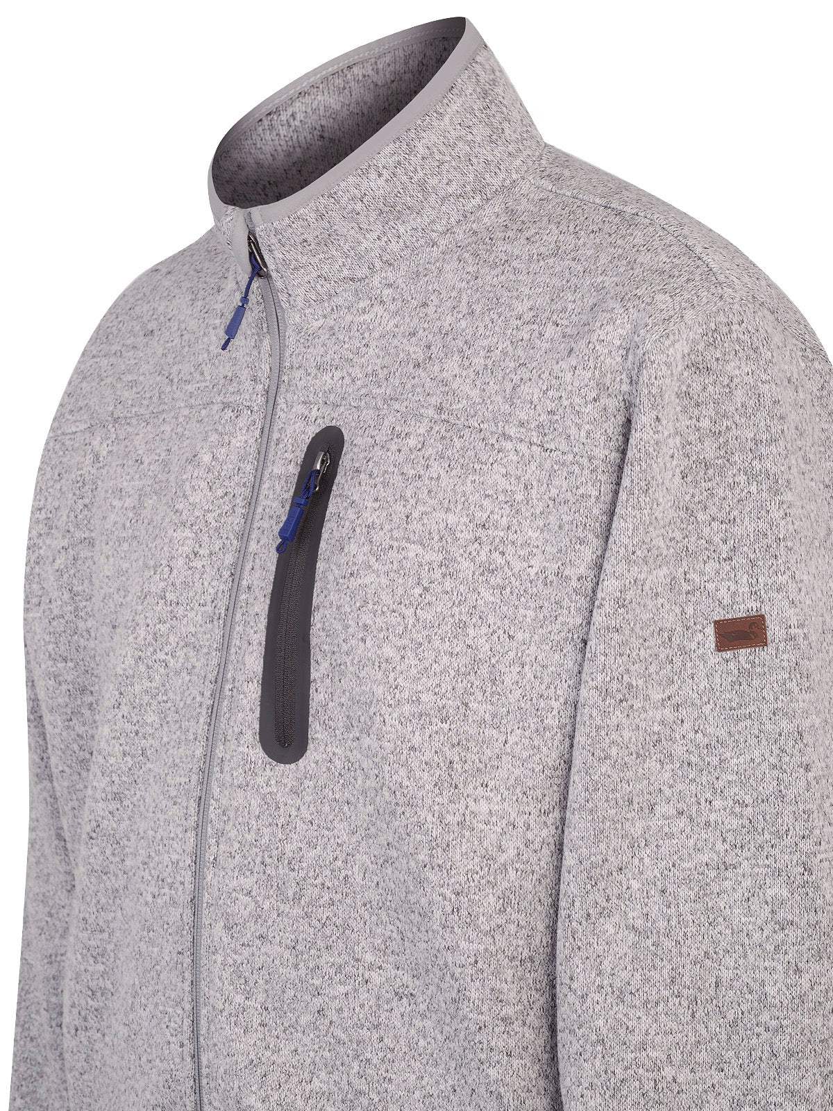 Saco Fleece H F/Z Arizona Melange Night Hombre 3