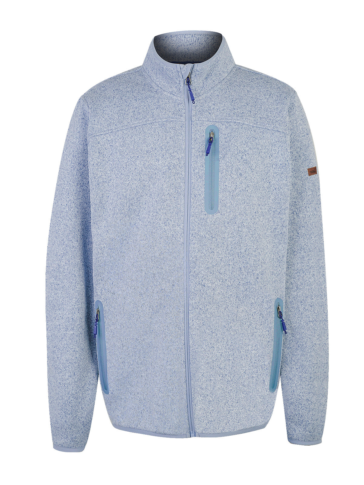 Saco Fleece H F/Z Arizona Melange Denim Hombre 1