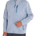 Saco Fleece H F/Z Arizona Melange Denim Hombre 4