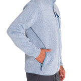 Saco Fleece H F/Z Arizona Melange Denim Hombre 5
