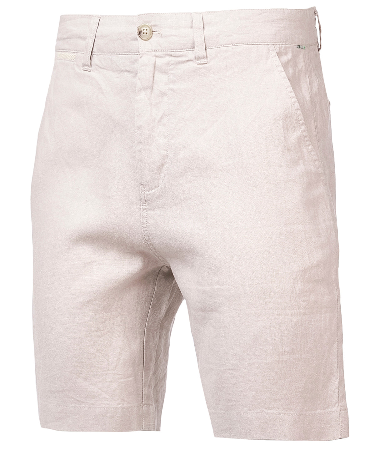 Bermuda Clásica H Linen Raw Hombre 1