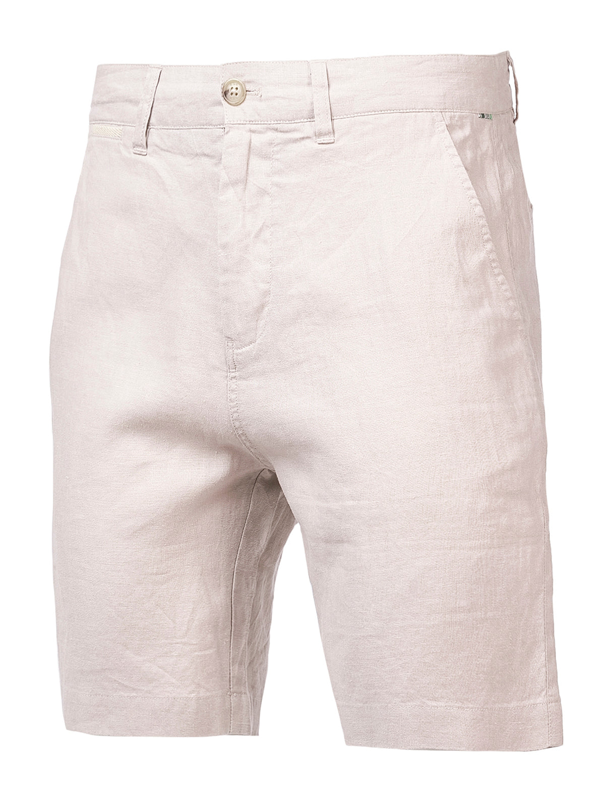 Bermuda Clásica H Linen Raw Hombre 1