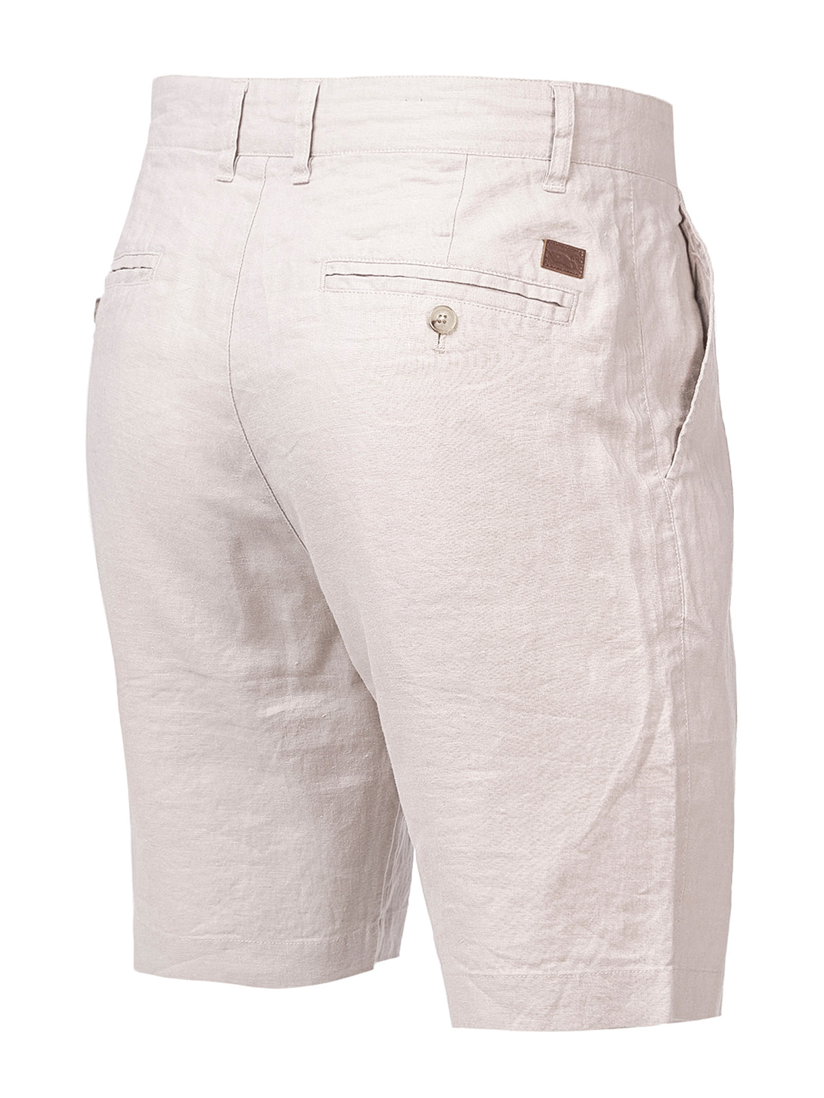Bermuda Clásica H Linen Raw Hombre 2