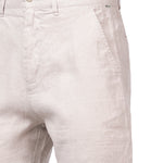 Bermuda Clásica H Linen Raw Hombre 3