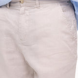 Bermuda Clásica H Linen Raw Hombre 4