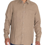 Camisa de Lino Orgánico M/C H Almond Hombre 4
