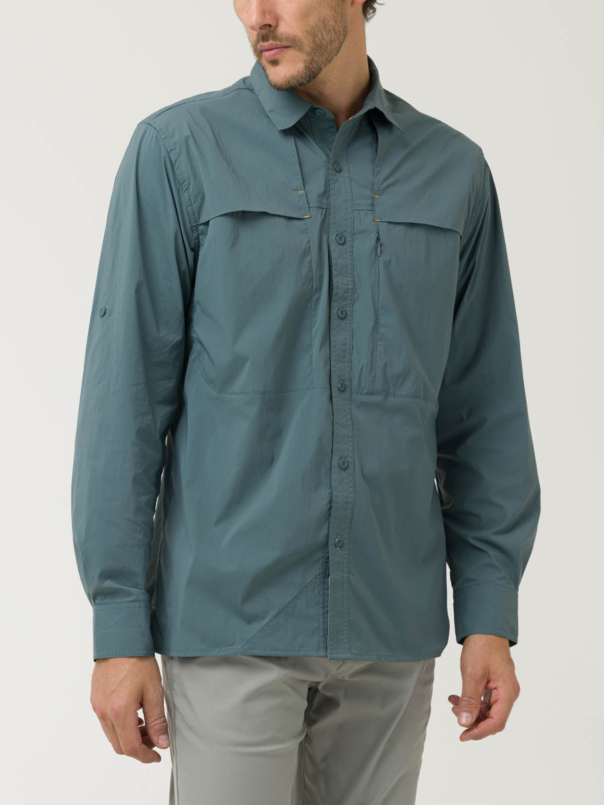 Camisa M/L H Chungara Verde Hombre 4