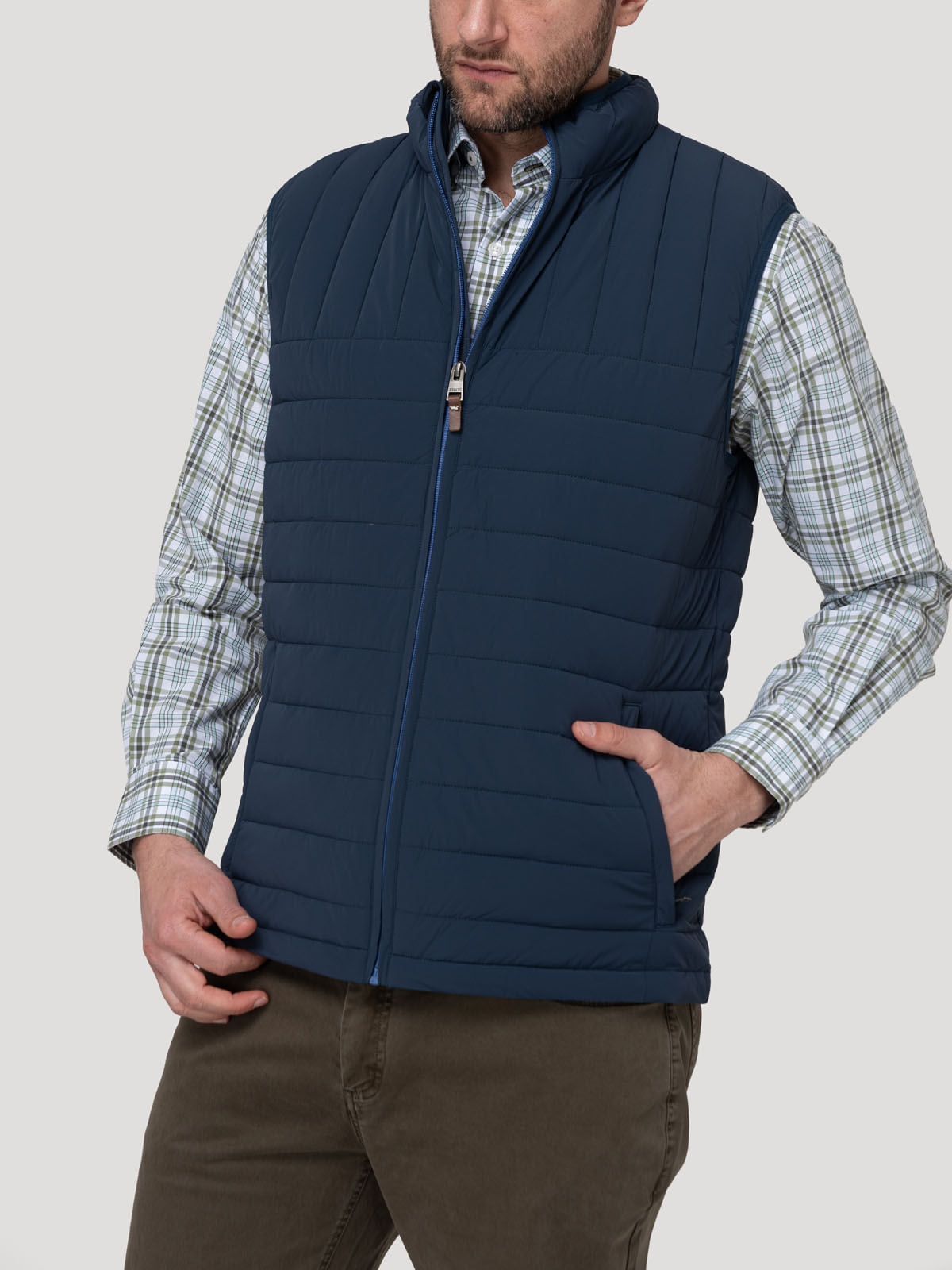 Chaleco Acolchado 'Travel' H Journey Classic Navy Hombre 4