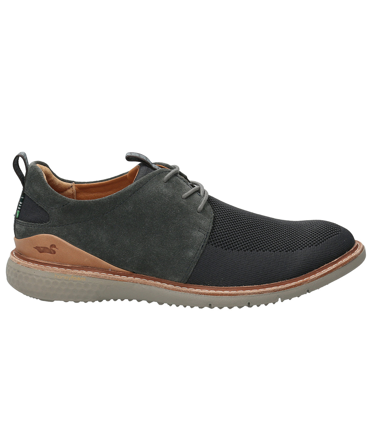 Zapato Tejido de Amarrar H Mandalay Gris Hombre 1