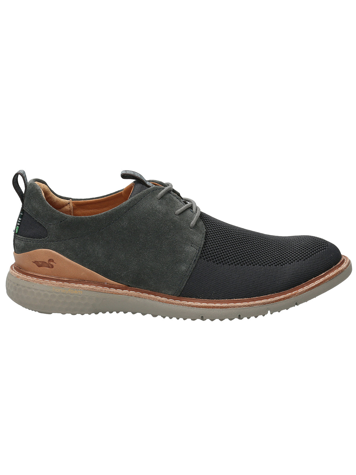 Zapato Tejido de Amarrar H Mandalay Gris Hombre 1