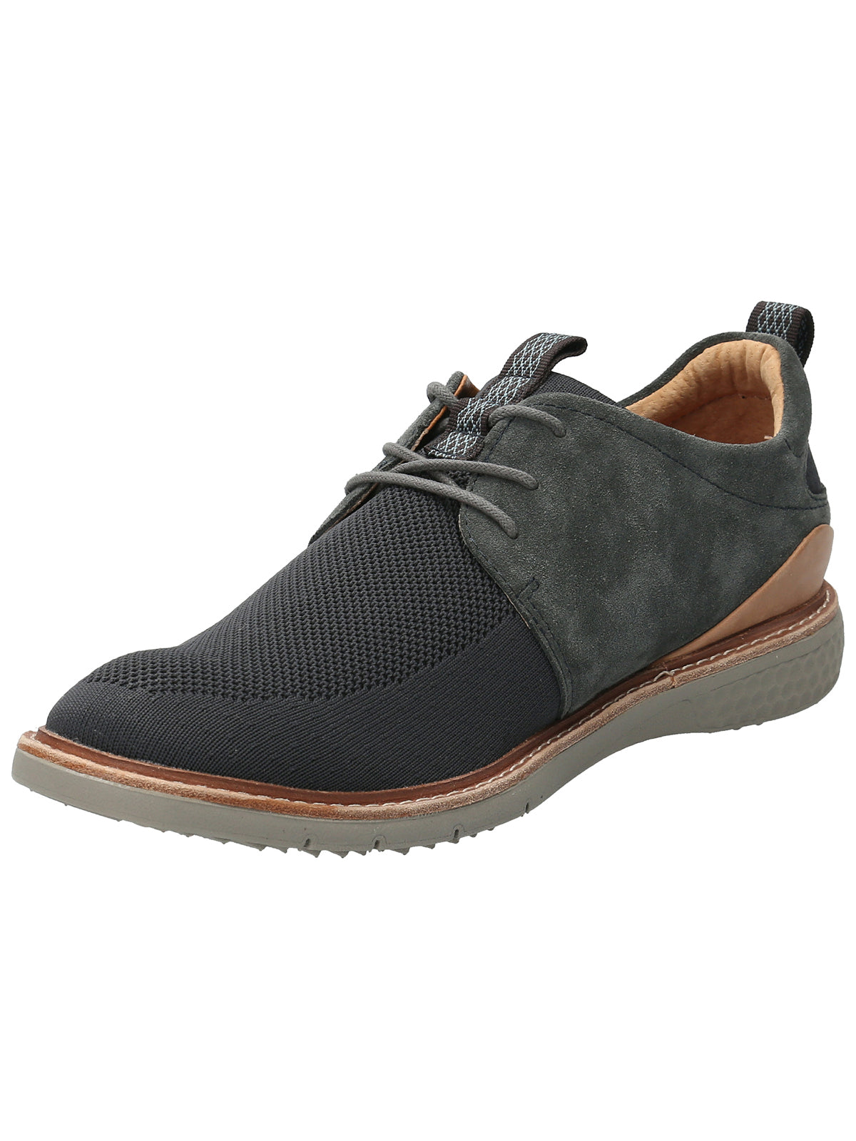 Zapato Tejido de Amarrar H Mandalay Gris Hombre 4