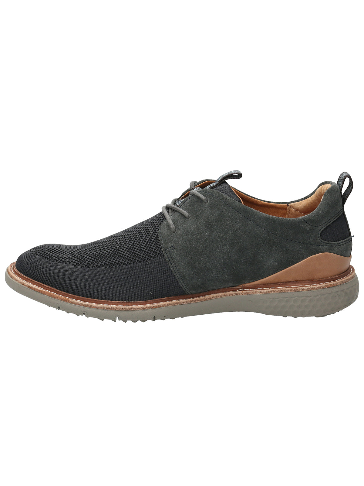 Zapato Tejido de Amarrar H Mandalay Gris Hombre 5