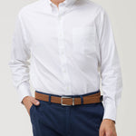 Camisa M/L H WOR 'Travel' Blanca Hombre 5