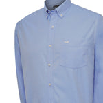 Camisa M/L H WOR 'Travel' Azul Celeste Hombre 4