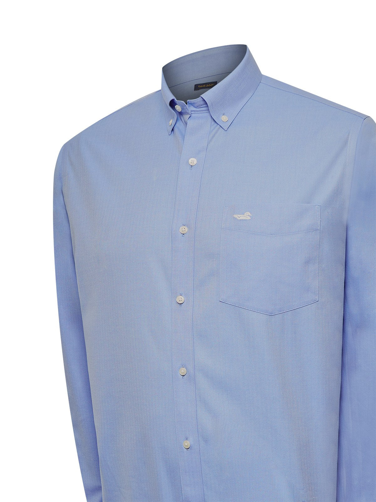 Camisa M/L H WOR 'Travel' Azul Celeste Hombre 4