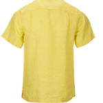 Camisa de Lino Orgánico M/C H Teñido Aurora Hombre 2
