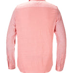 Camisa de Lino Orgánico M/L H Jersey Rosada Hombre 3