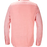 Camisa de Lino Orgánico M/L H Jersey Rosada Hombre 3