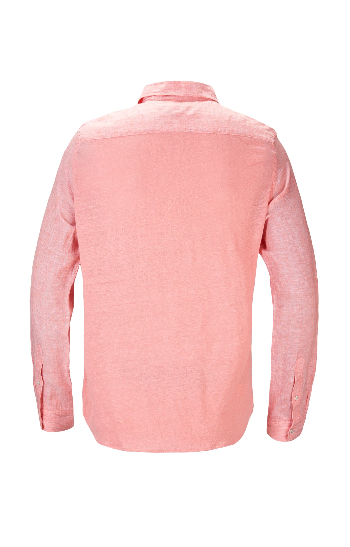 Camisa de Lino Orgánico M/L H Jersey Rosada Hombre 3