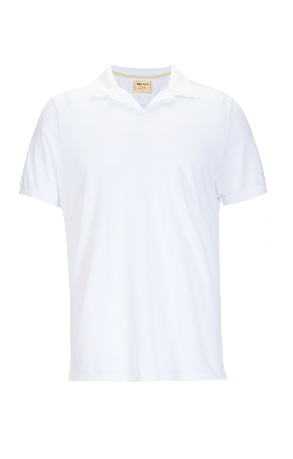 Polo M/C H Pique Sport White Hombre 1