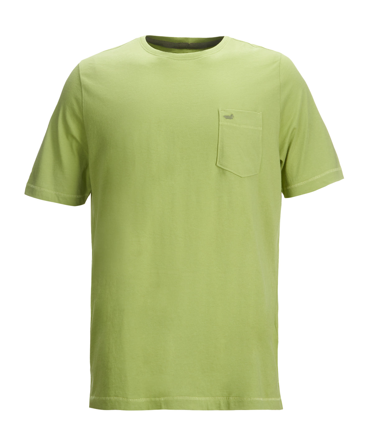 Camiseta M/C H Organic Pocket Apple Green Hombre 1