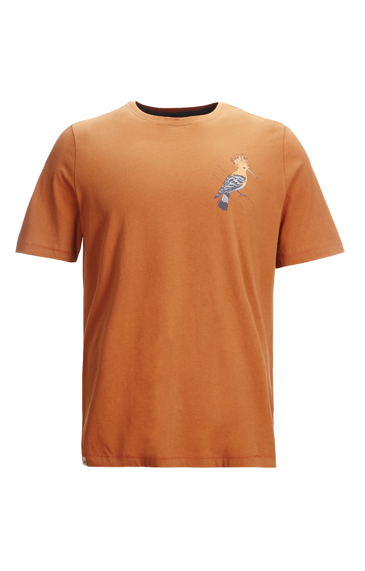 Camiseta M/C H Organic Print Abubilla Hombre 1