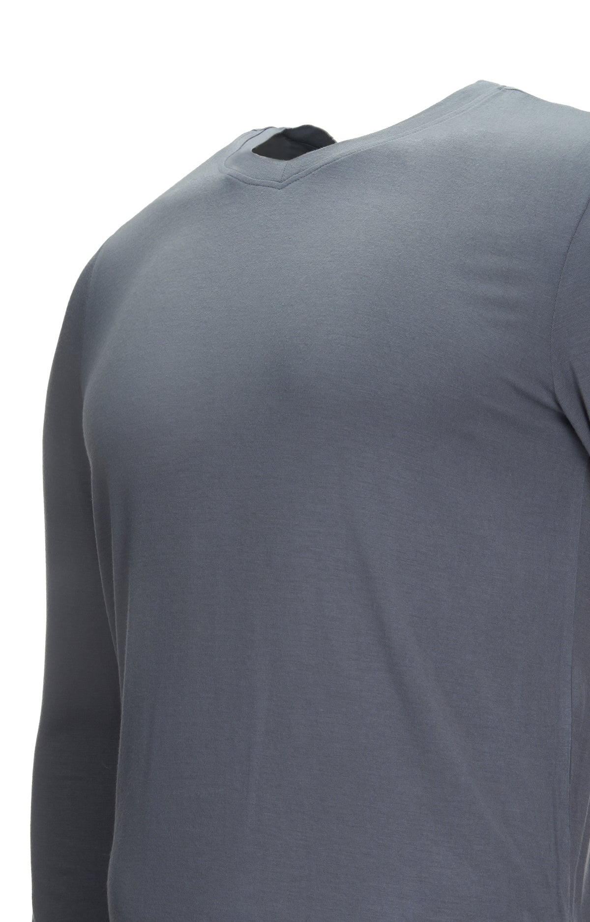 Camiseta M/L H Bamboo P/C Gris Grafito Hombre 3