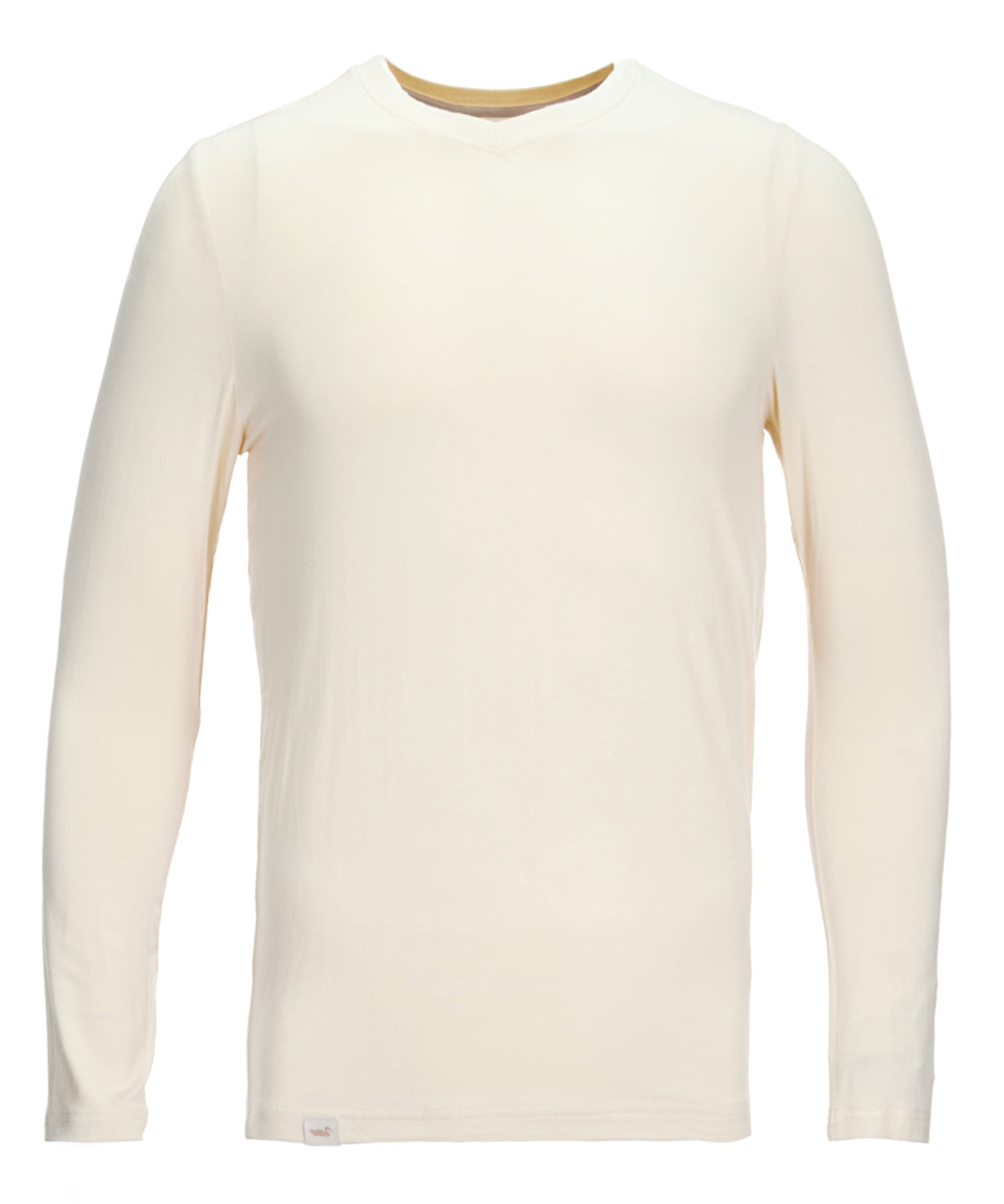 Camiseta M/L H Bamboo P/C Blanco Angora Hombre 1