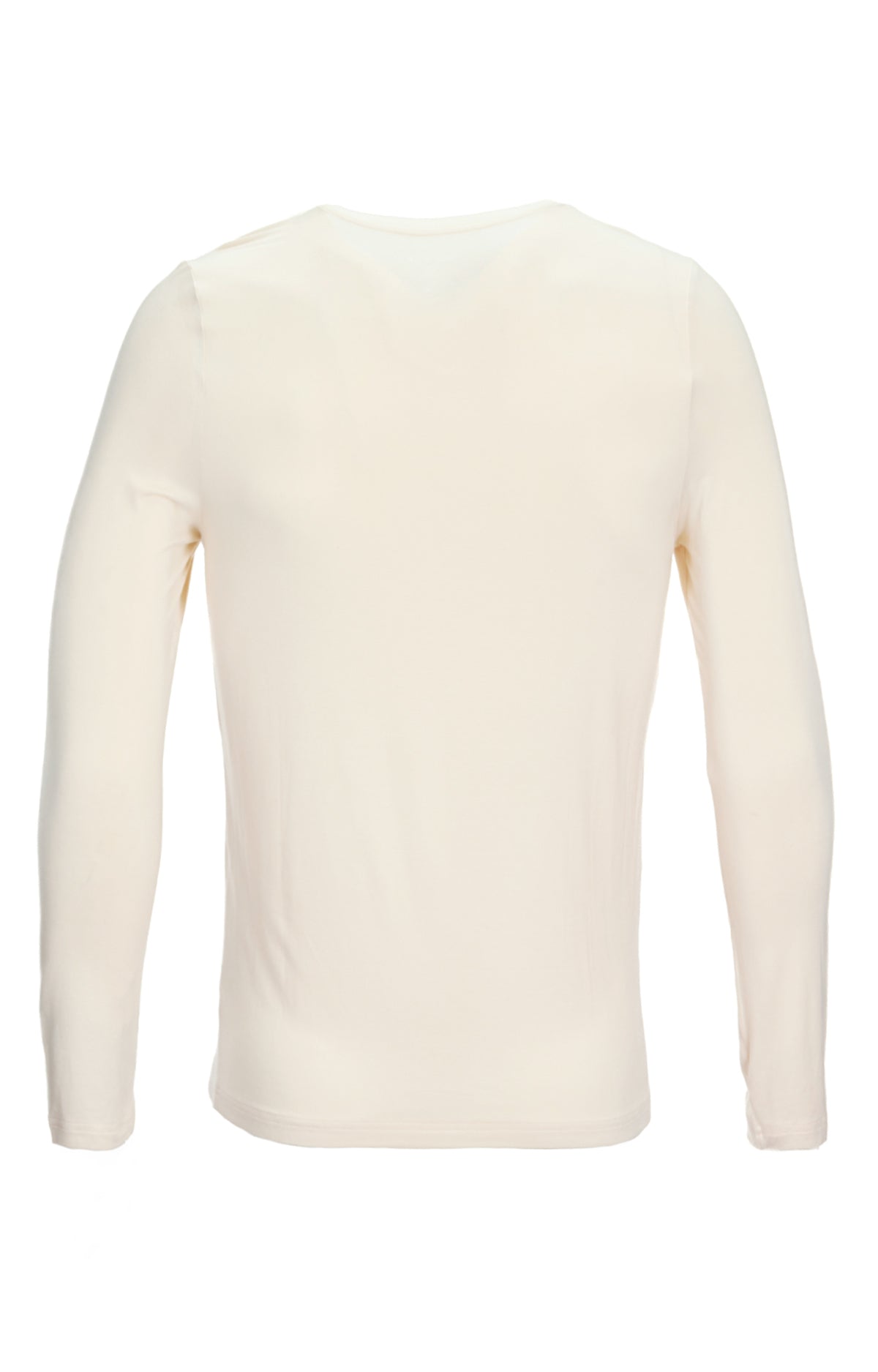 Camiseta M/L H Bamboo P/C Blanco Angora Hombre 2