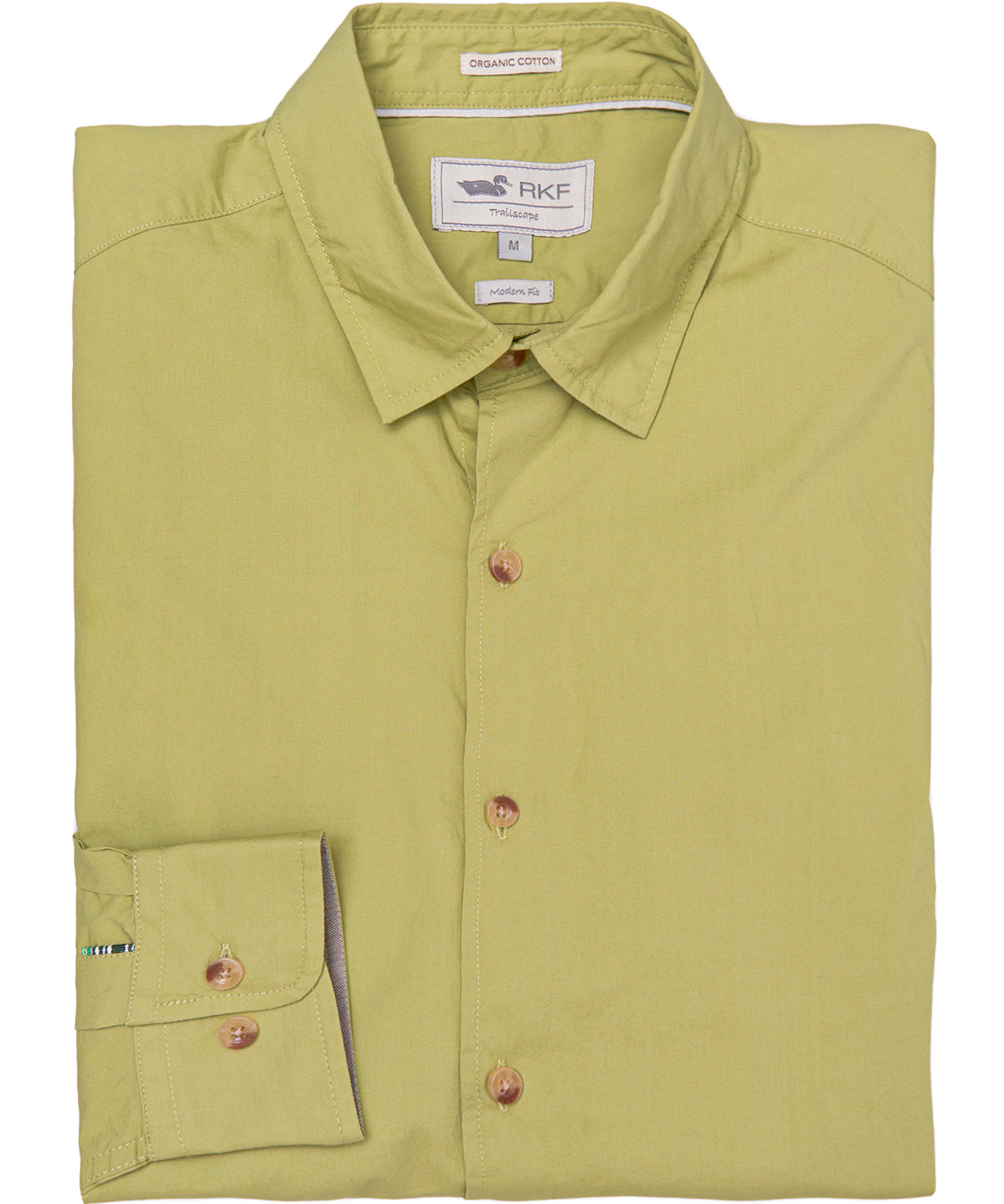 Camisa M/L H Trento Verde Hombre 1