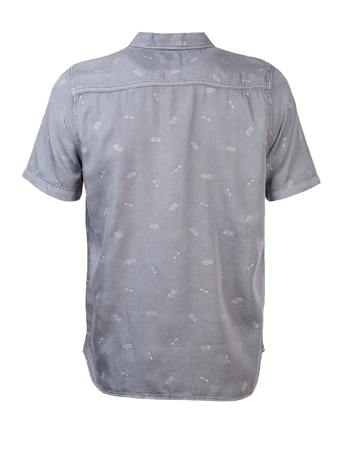 Camisa M/C H DenimPrint Kayak Hombre 2