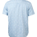 Camisa M/C H DenimPrint Sea Horse Hombre 2