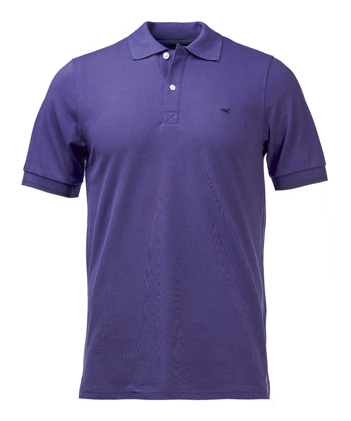 Polo M/C H Mitchell Melange Purple Hombre 1