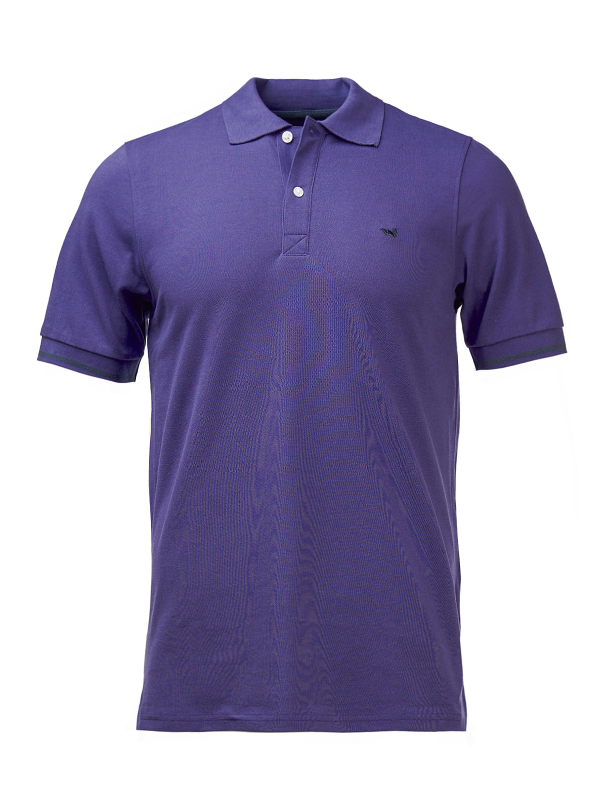 Polo M/C H Mitchell Melange Purple Hombre 1