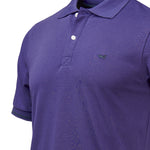 Polo M/C H Mitchell Melange Purple Hombre 3