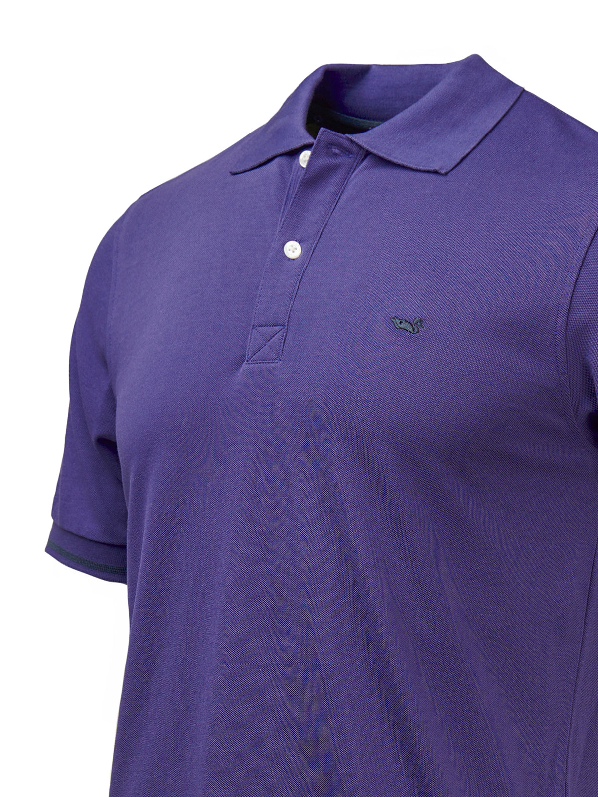 Polo M/C H Mitchell Melange Purple Hombre 3