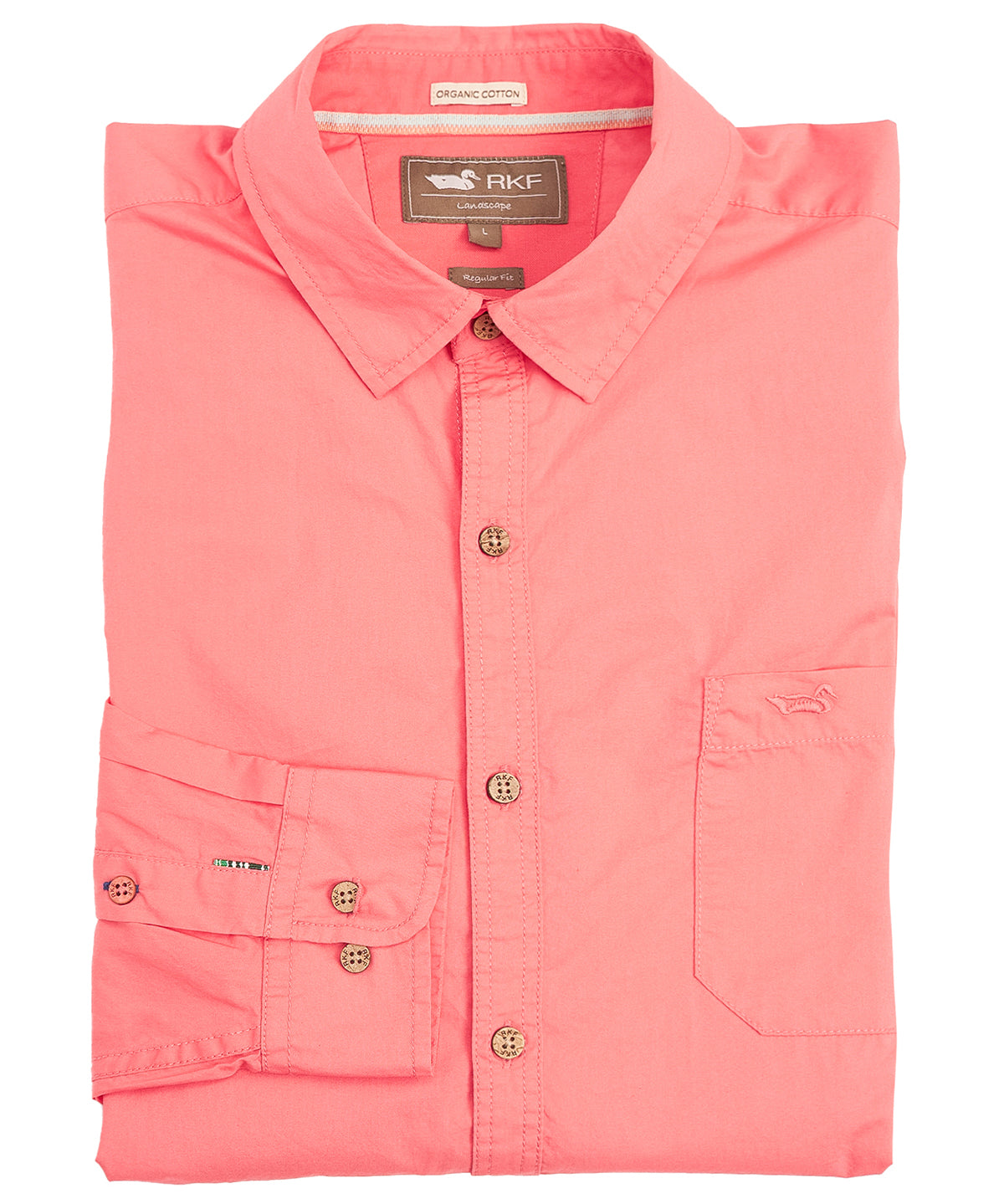 Camisa M/L H Galiton Mandarine Hombre 1
