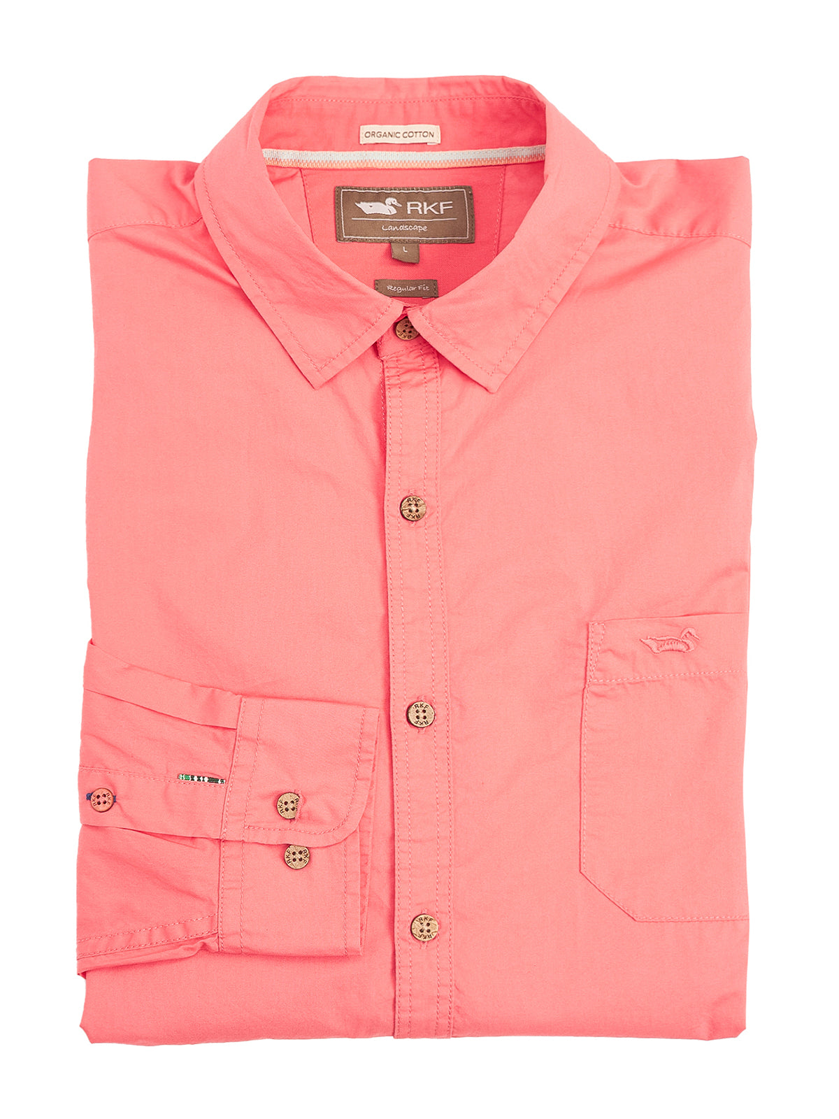 Camisa M/L H Galiton Mandarine Hombre 1