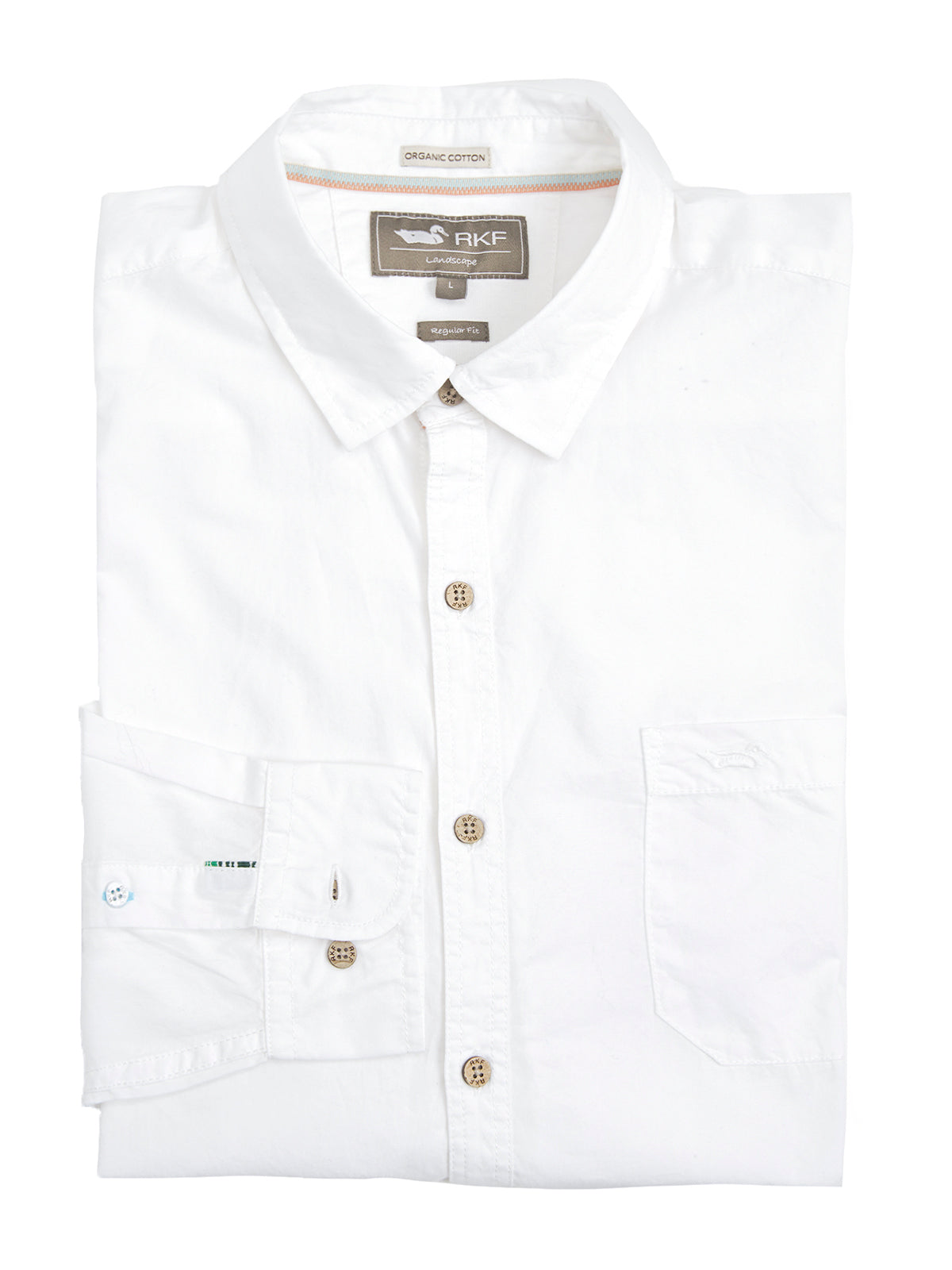 Camisa M/L H Galiton Blanco Optico Hombre 1