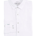 Camisa de Lino Orgánico M/L H Textura White Hombre 1