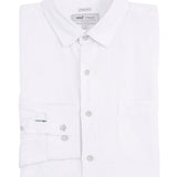 Camisa de Lino Orgánico M/L H Textura White Hombre 1