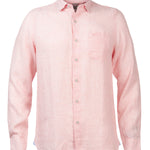 Camisa de Lino Orgánico M/L H Textura Néctar Hombre 2