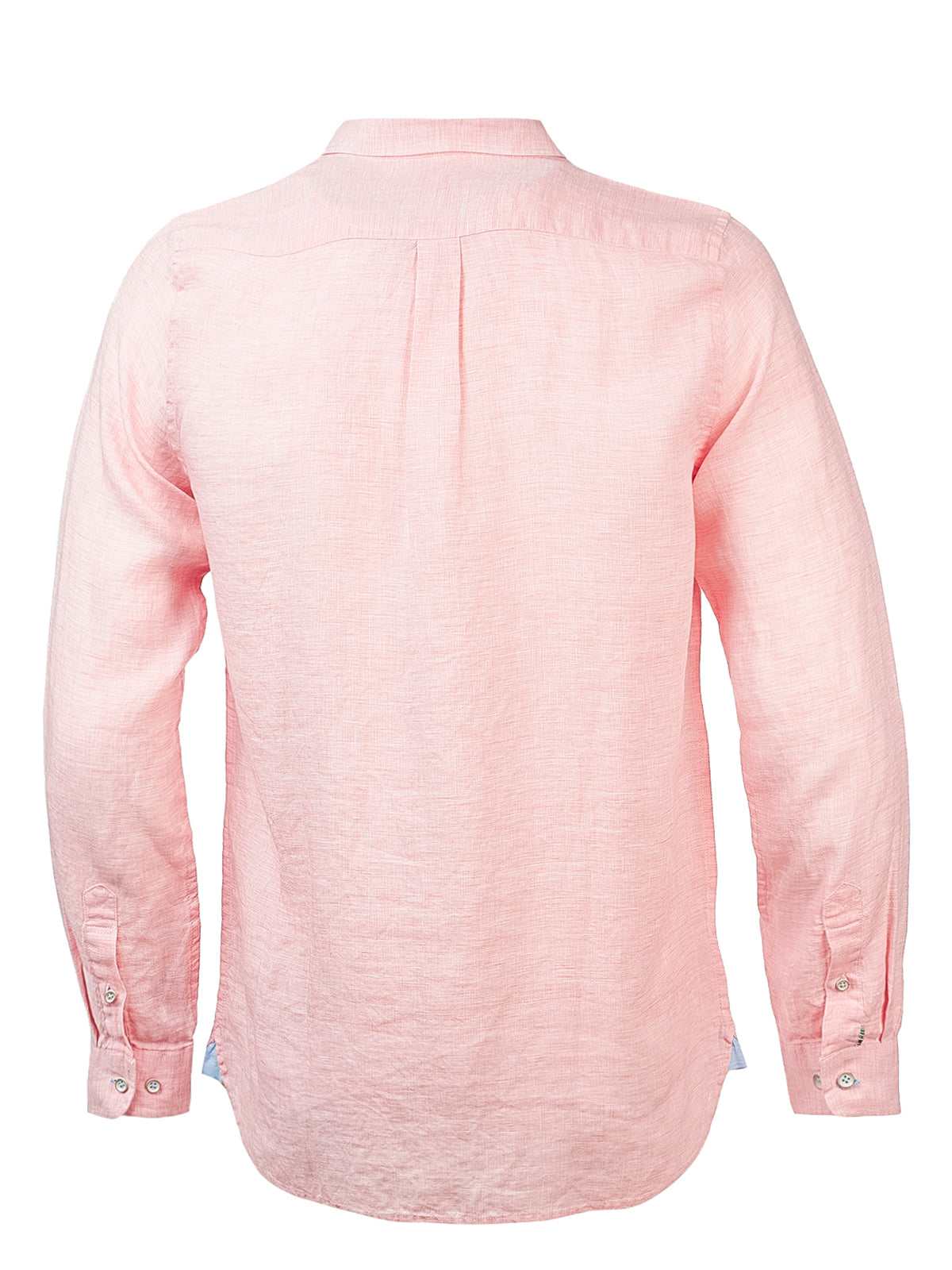 Camisa de Lino Orgánico M/L H Textura Néctar Hombre 3